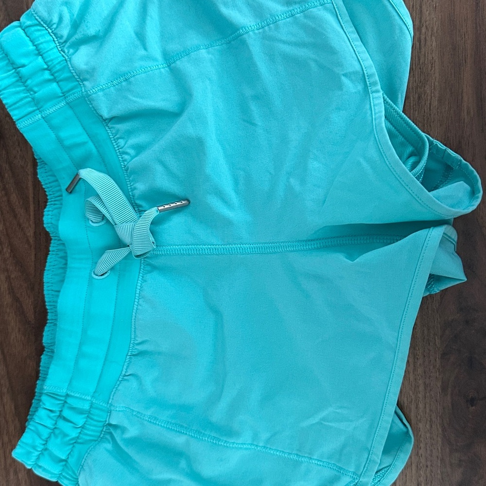 lululemon athletica Turquoise Athletic Shorts